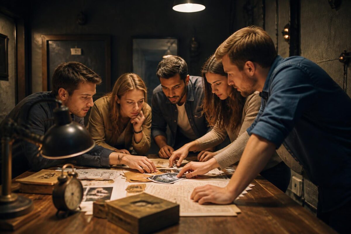 Teamevent Online mit Kriminalfällen und Escape Rooms
